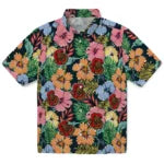 Cornell Big Red Hawaiian Shirt - Brilliant Hibiscus Garden | Moonbestprint