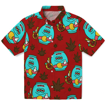 Cornell Big Red Hawaiian Shirt - Chill Vibe | Moonbestprint