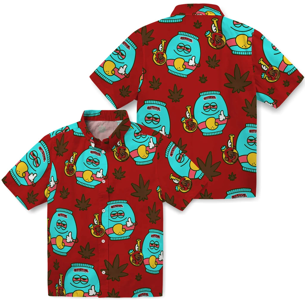 Cornell Big Red Hawaiian Shirt - Chill Vibe | Moonbestprint
