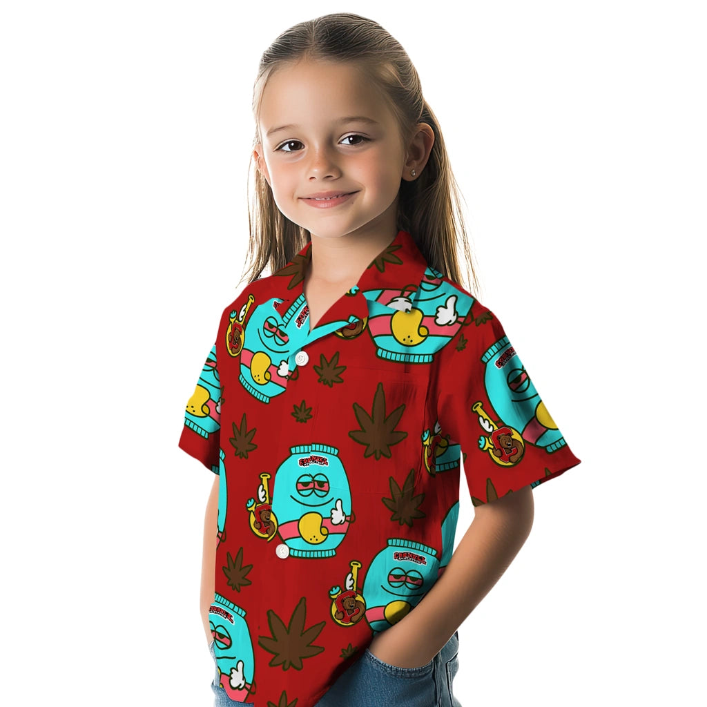Cornell Big Red Hawaiian Shirt - Chill Vibe | Moonbestprint
