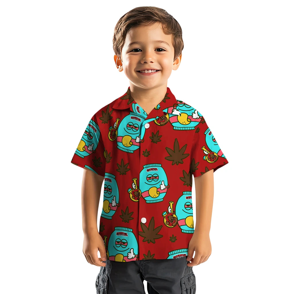 Cornell Big Red Hawaiian Shirt - Chill Vibe | Moonbestprint