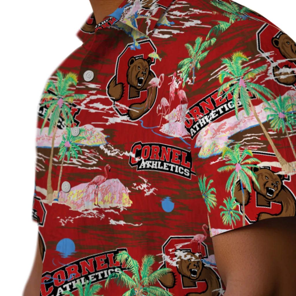 Cornell Big Flamingo Retreat 2026 Hawaiian Shirt – Moonbestprint