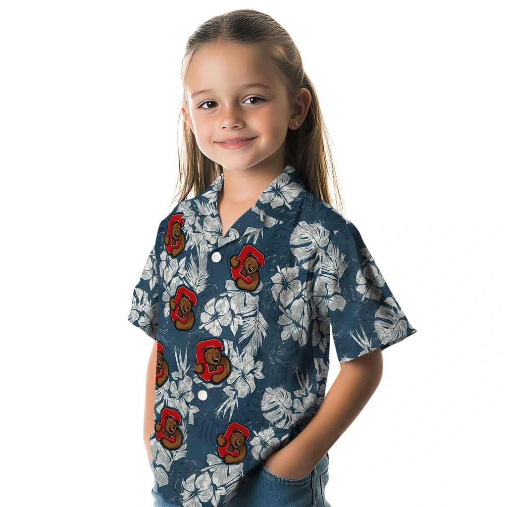 Cornell Big Red Hawaiian Shirt - Hibiscus Flowers | Moonbestprint