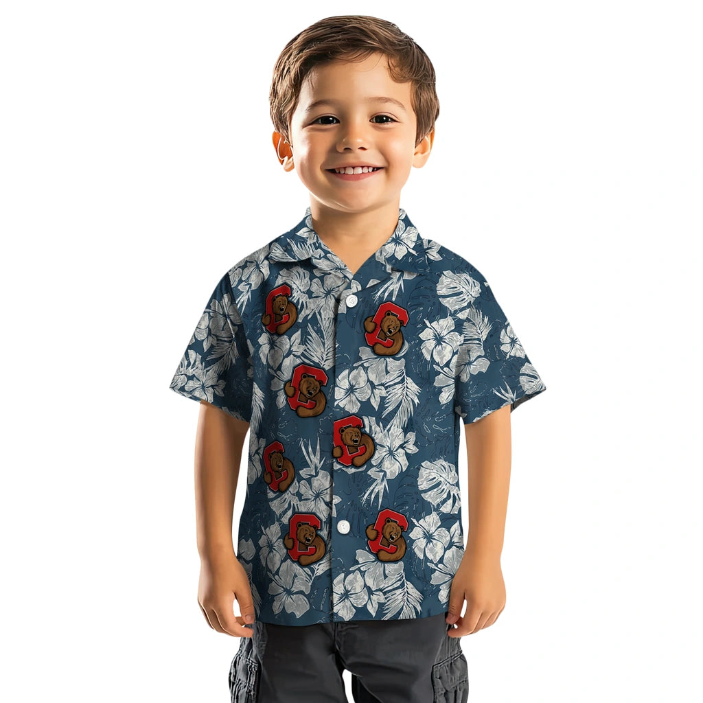 Cornell Big Red Hawaiian Shirt - Hibiscus Flowers | Moonbestprint