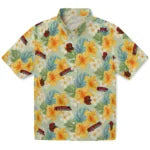 Cornell Big Red Hawaiian Shirt - Hibiscus Mood | Moonbestprint