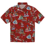 Cornell Big Red Hawaiian Shirt - Simpsons Christmas | Moonbestprint