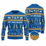 Corona Don't Drink And Drive Ugly Blue Sweater – Moonbestprint