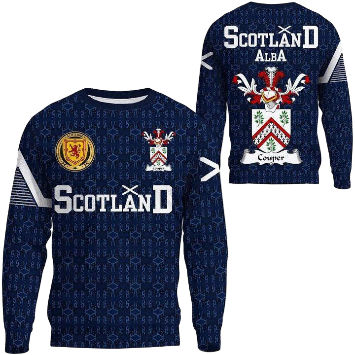 Couper Or Coupar Family Crest Sweater Scottish Home ? 1991 Style A7 ? Usalast