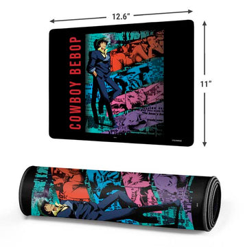 Cowboy Bebop Poster Gaming Mouse Pad Moonbestprint
