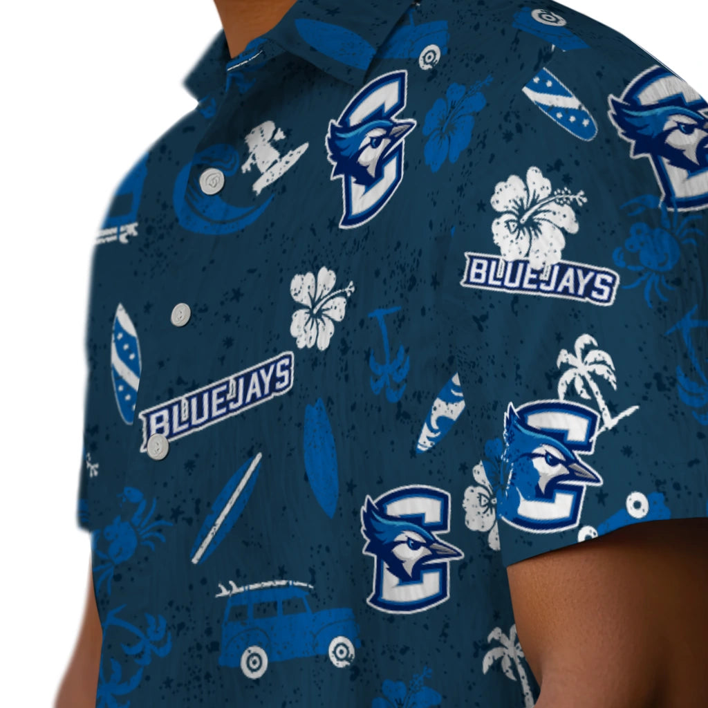 Creighton Bluejays Hawaiian Shirt - Beach Vibe | Moonbestprint