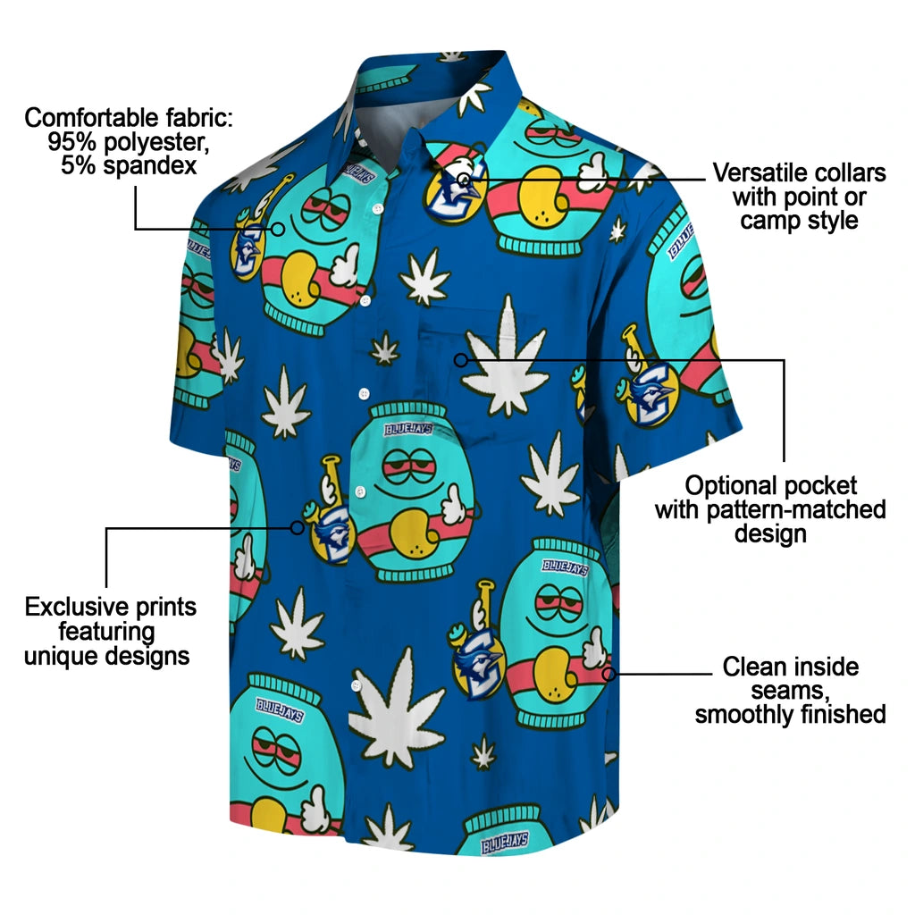 Creighton Bluejays Hawaiian Shirt - Chill Vibe | Moonbestprint