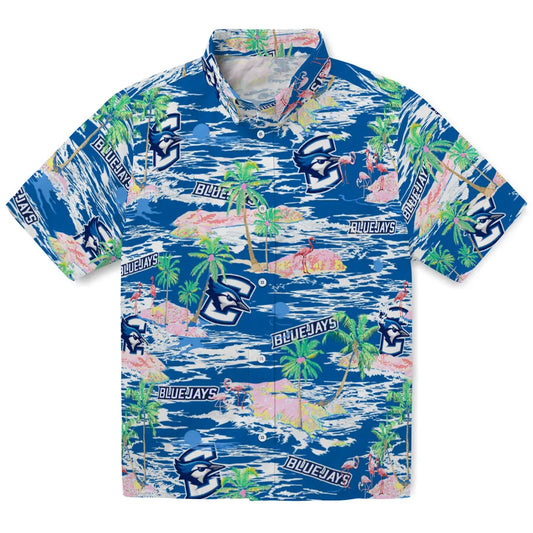 Creighton Bluejays Hawaiian Shirt - Hawaii Island | Moonbestprint