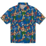 Creighton Bluejays Hawaiian Shirt - Hawaiian Girls Design | Moonbestprint