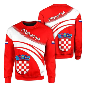 Croatia Coat Of Arms Sweater Cricket Style J5W ? Usalast