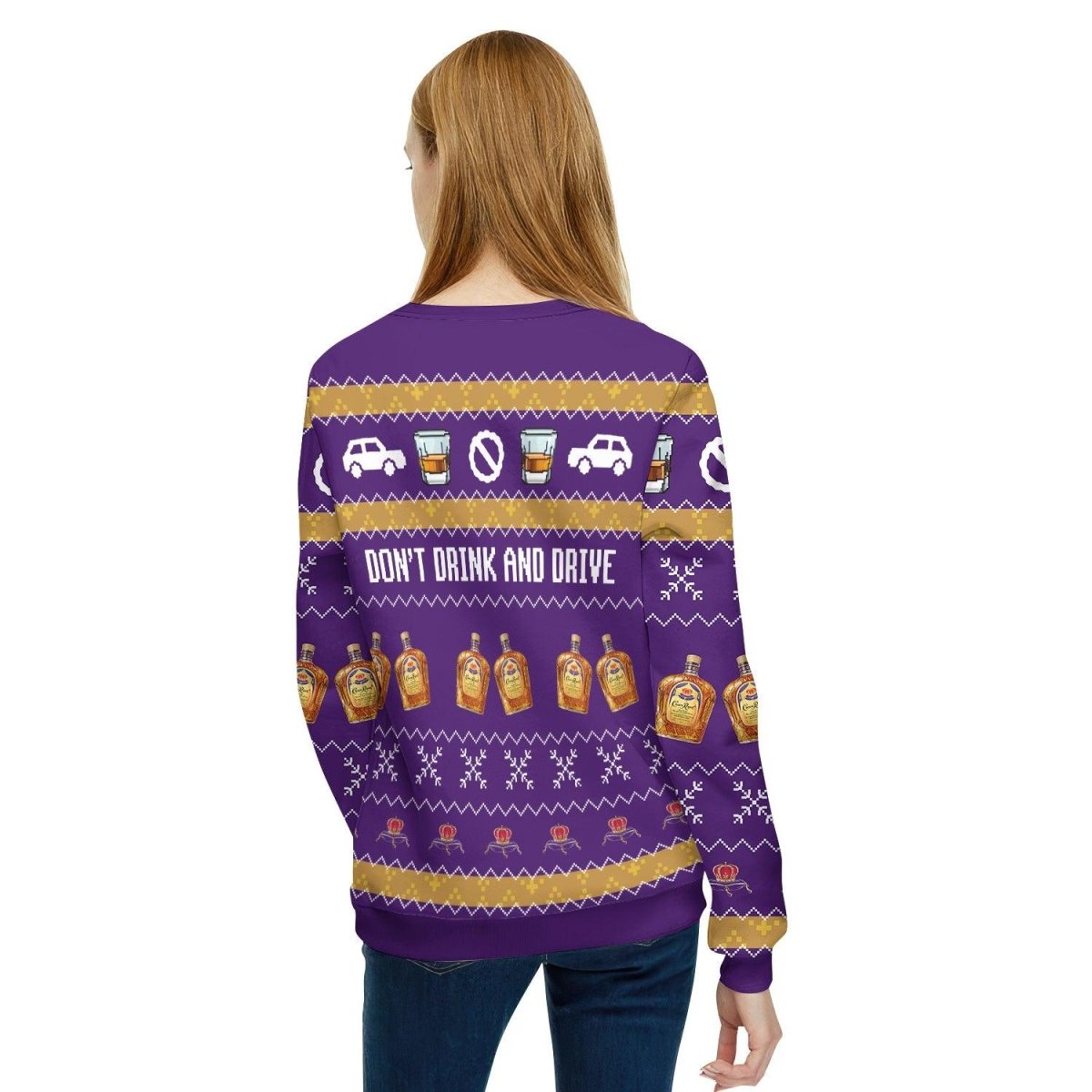 Crown Royal Don't Drink And Drive Ugly Sweater – Moonbestprint