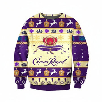 Crown Royal Navy Ugly Christmas Sweater 2022 ? Usalast