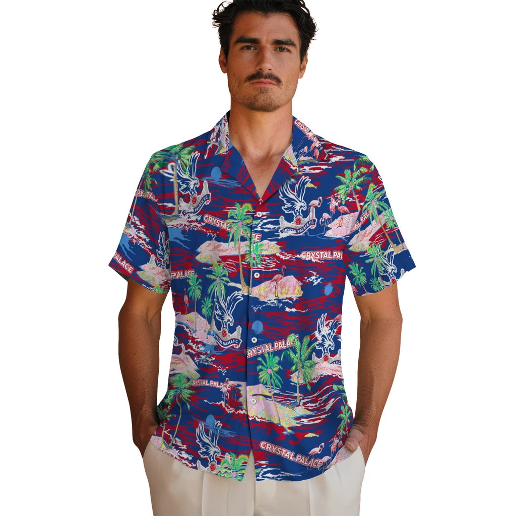 Crystal Palace Flamingo Retreat 2026 Hawaiian Shirt – Moonbestprint