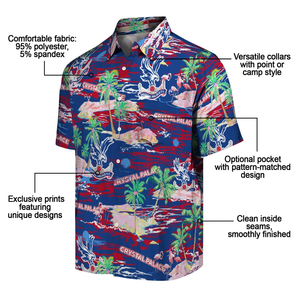 Crystal Palace Flamingo Retreat 2026 Hawaiian Shirt – Moonbestprint