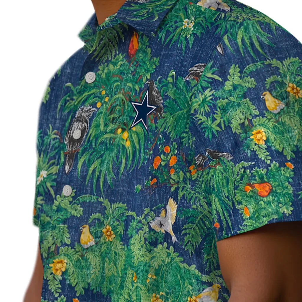 Dallas Cowboys Hawaiian Shirt - Bird Canopy | Moonbestprint