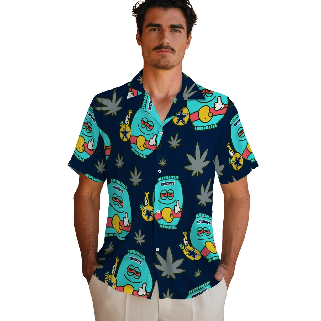 Dallas Cowboys Hawaiian Shirt - Chill Vibe | Moonbestprint