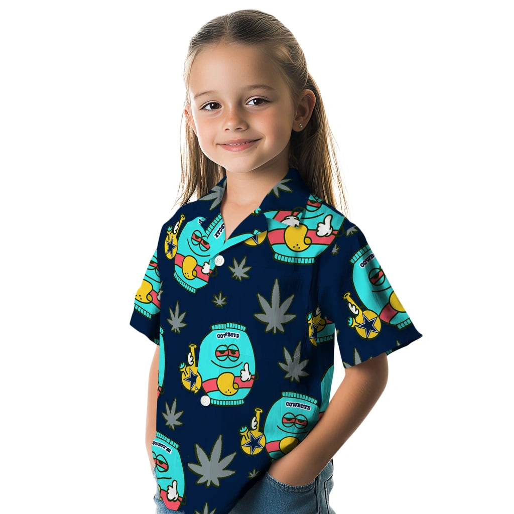 Dallas Cowboys Hawaiian Shirt - Chill Vibe | Moonbestprint