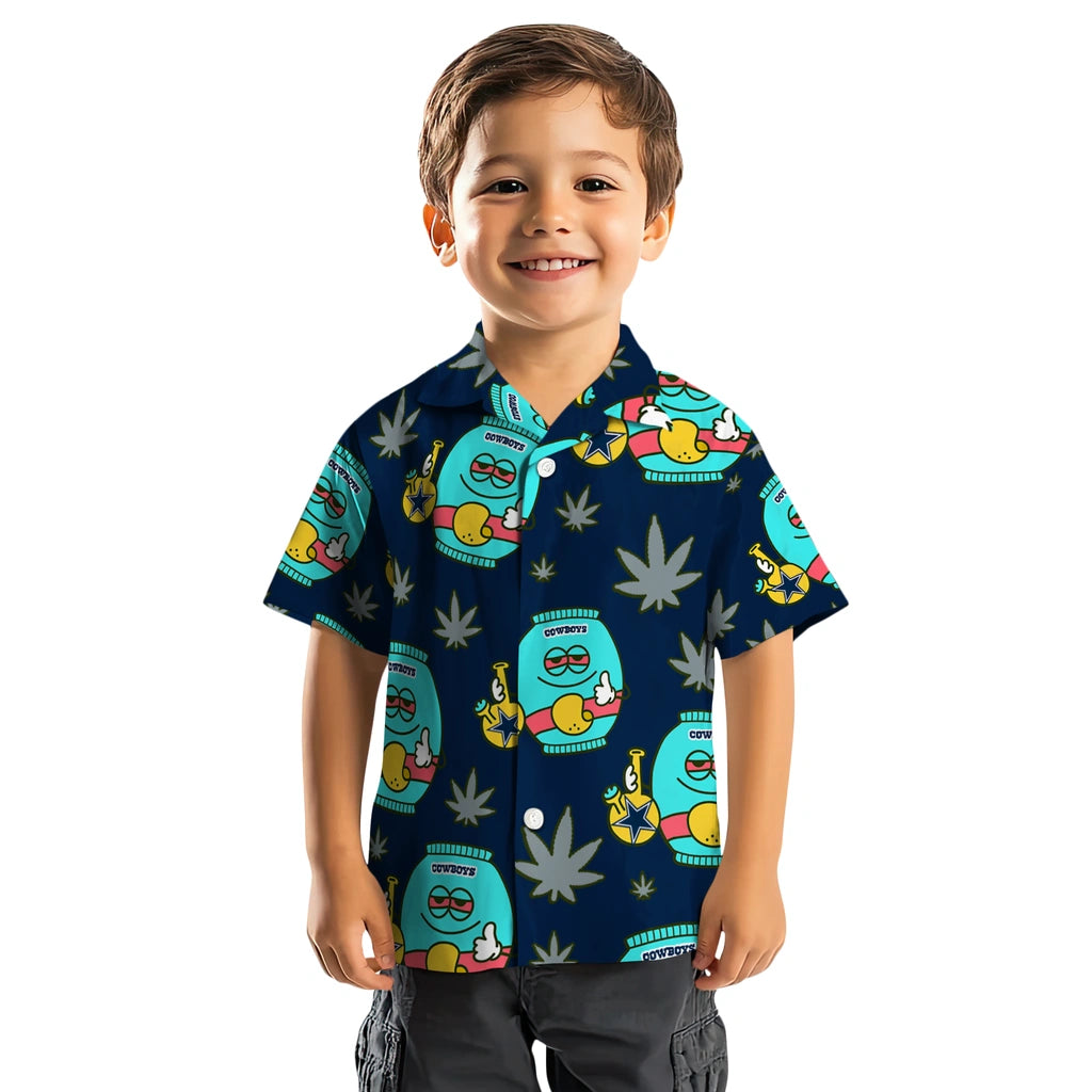 Dallas Cowboys Hawaiian Shirt - Chill Vibe | Moonbestprint