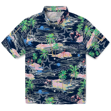 Dallas Cowboys Flamingo Retreat 2026 Hawaiian Shirt – Moonbestprint