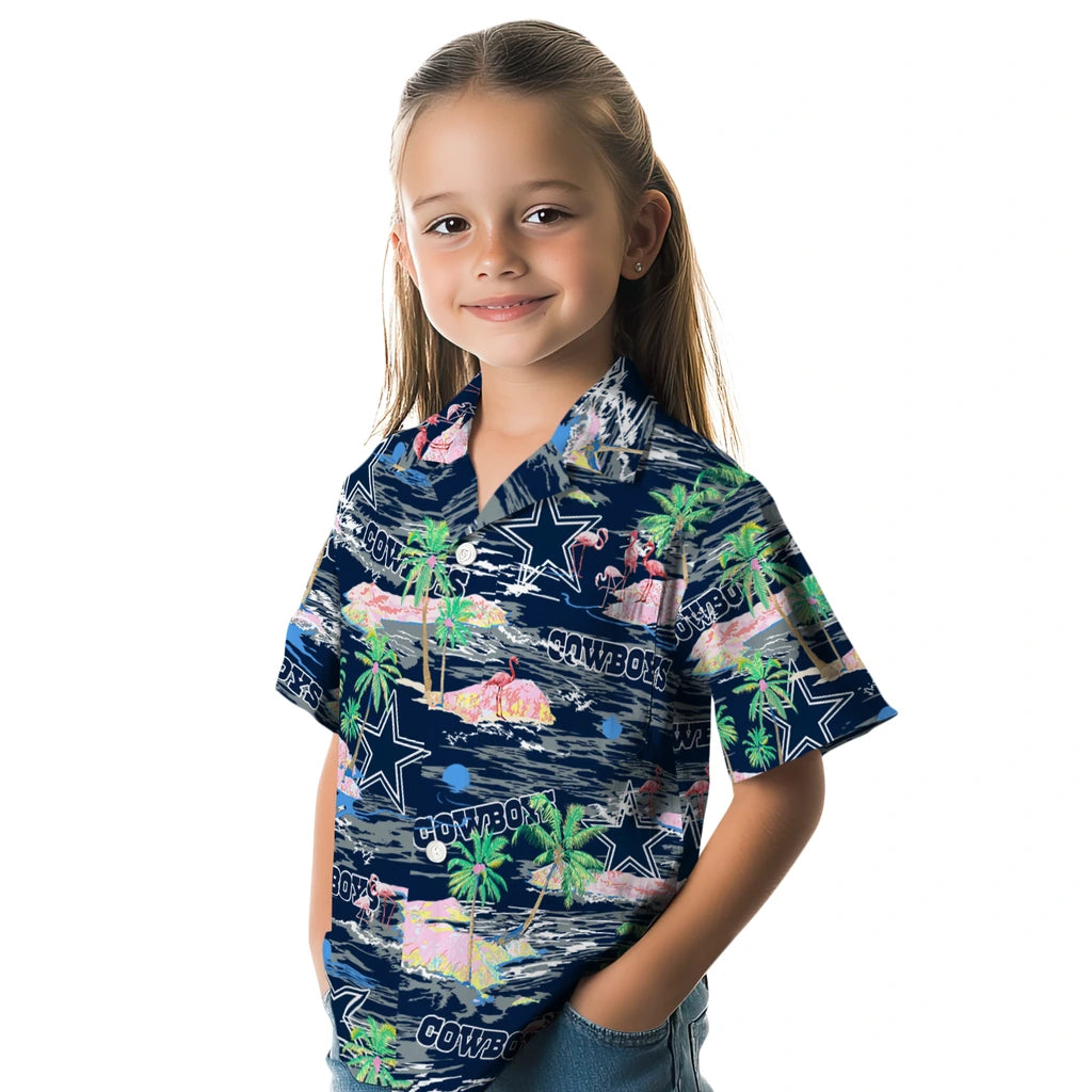 Dallas Cowboys Flamingo Retreat 2026 Hawaiian Shirt – Moonbestprint