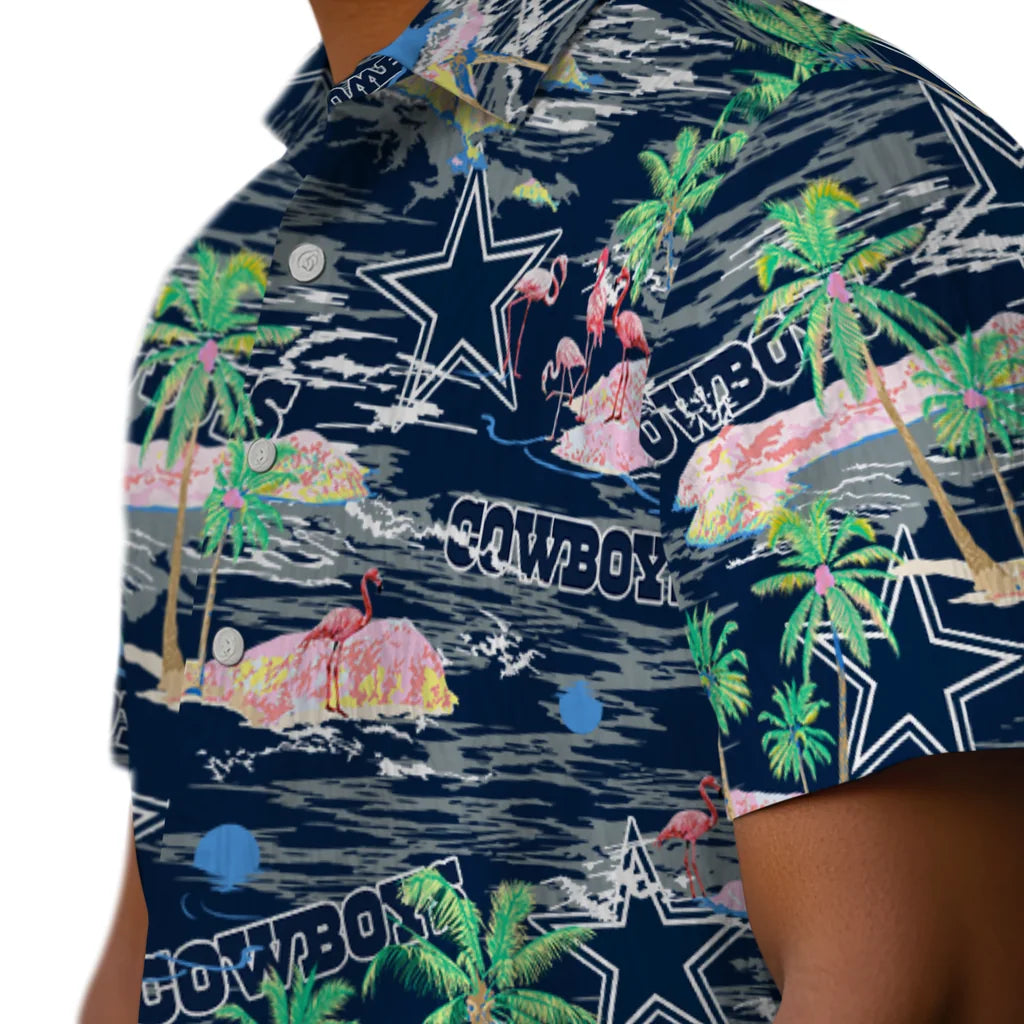 Dallas Cowboys Flamingo Retreat 2026 Hawaiian Shirt – Moonbestprint