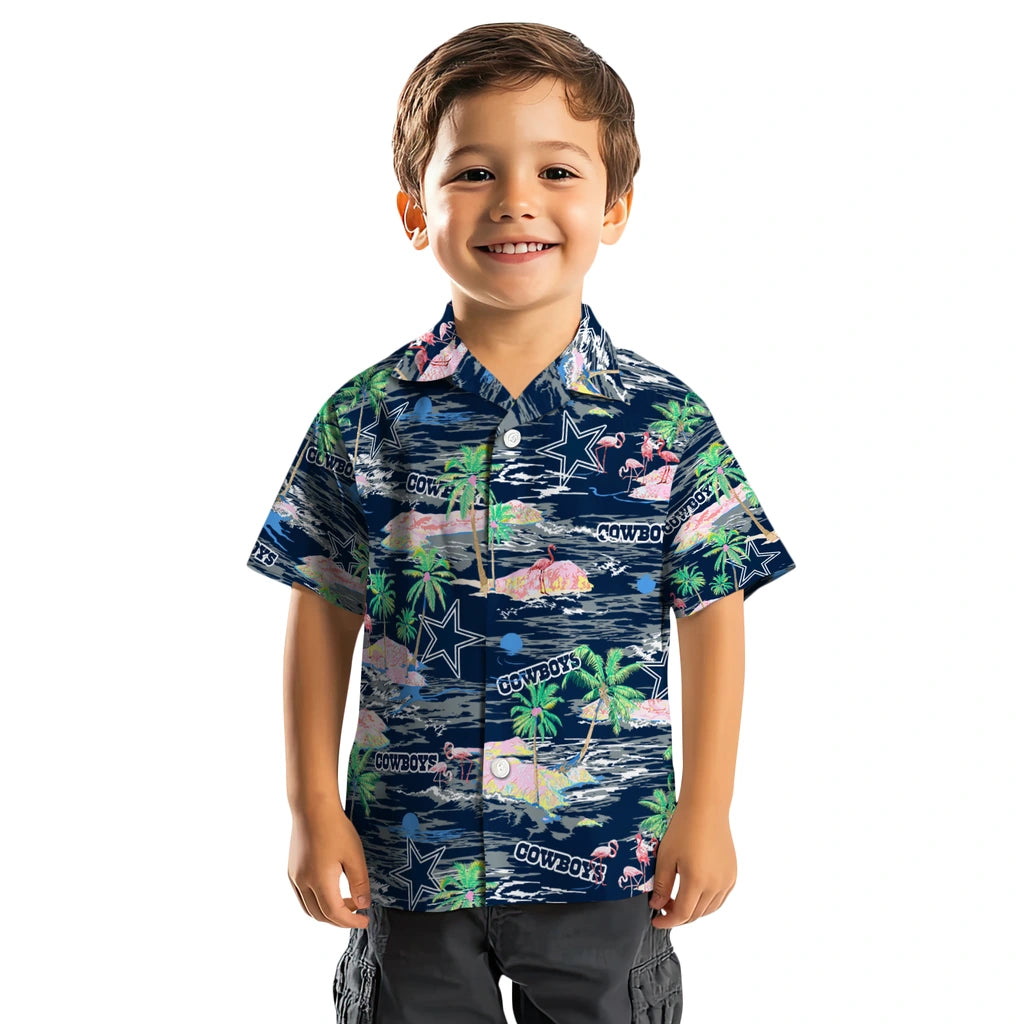 Dallas Cowboys Hawaiian Shirt - Hawaii Island | Moonbestprint