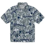 Dallas Cowboys Hawaiian Shirt - Hibiscus Overlay | Moonbestprint