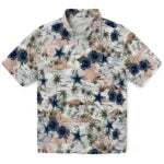 Dallas Cowboys Hawaiian Shirt - Hibiscus Seaside | Moonbestprint
