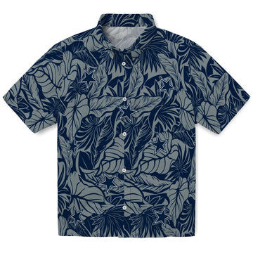 Dallas Cowboys Hawaiian Shirt - Monstera Layer | Moonbestprint