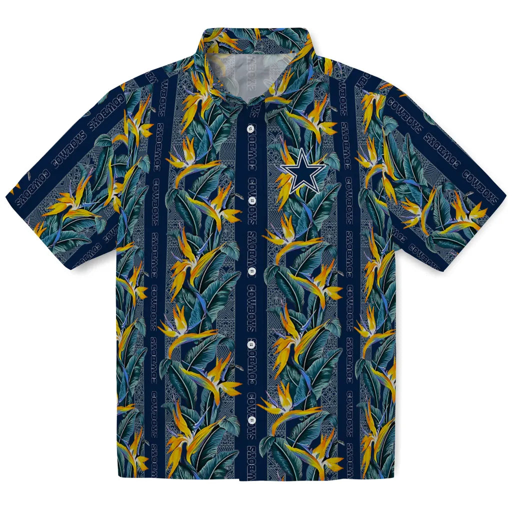 Dallas Cowboys Hawaiian Shirt - Paradise Vines | Moonbestprint