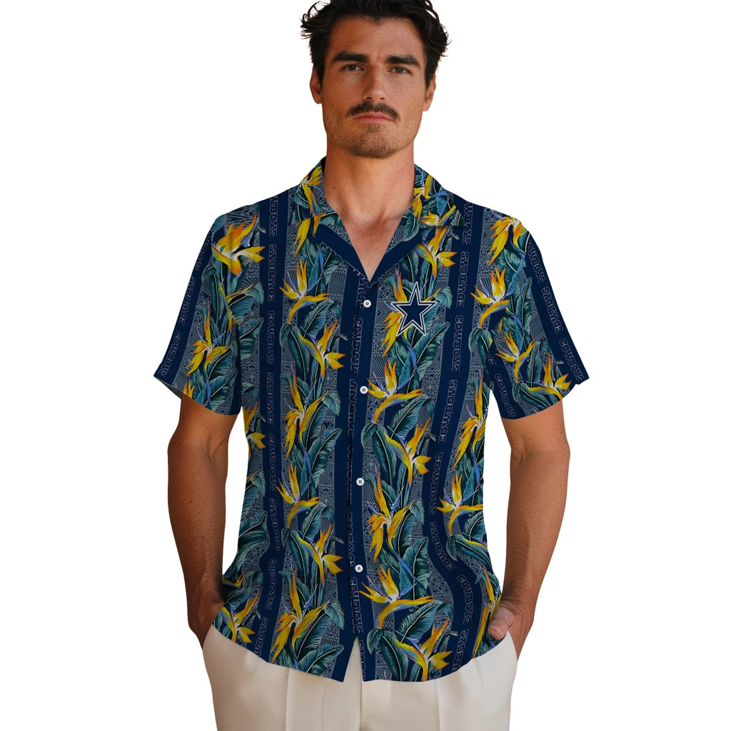 Dallas Cowboys Hawaiian Shirt - Paradise Vines | Moonbestprint