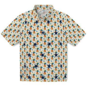 Dallas Cowboys Hawaiian Shirt - Pineapple Delight | Moonbestprint