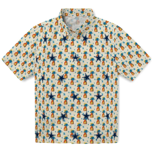 Dallas Cowboys Hawaiian Shirt - Pineapple Delight | Moonbestprint
