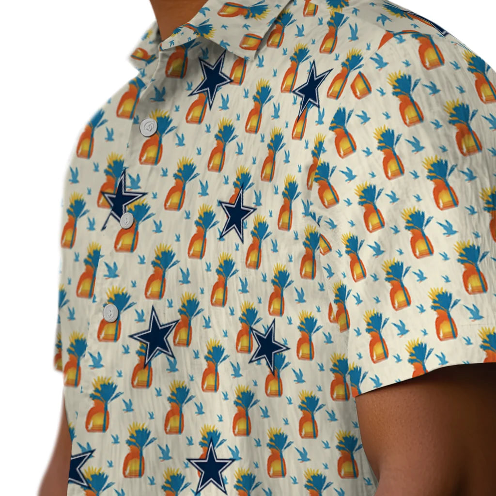 Dallas Cowboys Hawaiian Shirt - Pineapple Delight | Moonbestprint