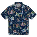 Dallas Cowboys Hawaiian Shirt - Simpsons Christmas | Moonbestprint