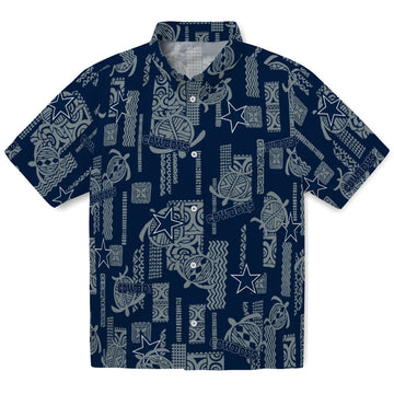 Dallas Cowboys Hawaiian Shirt - Turtle Lines | Moonbestprint