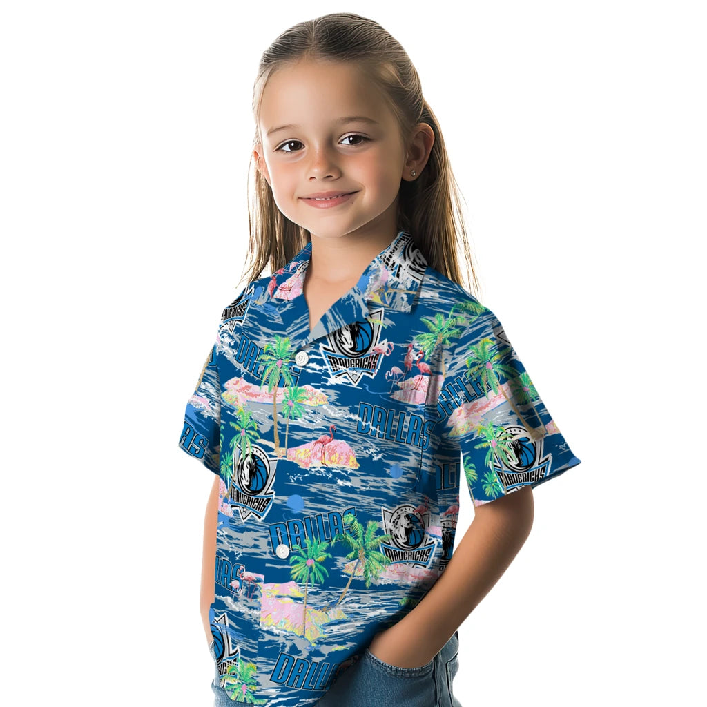 Dallas Mavericks Flamingo Retreat 2026 Hawaiian Shirt – Moonbestprint
