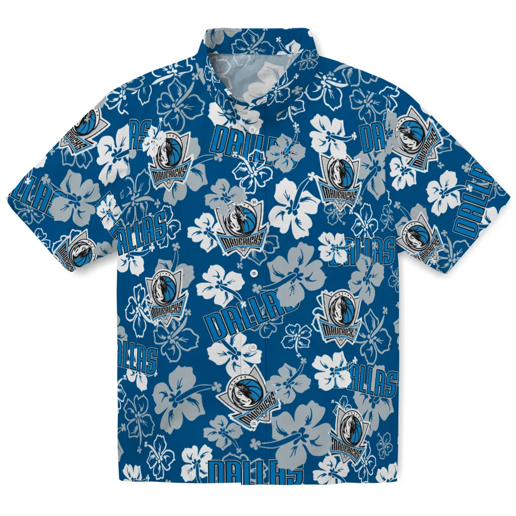 Dallas Mavericks Hibiscus Bloom Hawaiian Shirt – Moonbestprint