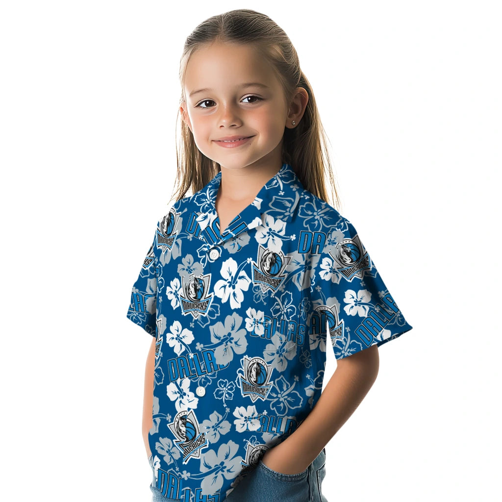 Dallas Mavericks Hibiscus Bloom Hawaiian Shirt – Moonbestprint
