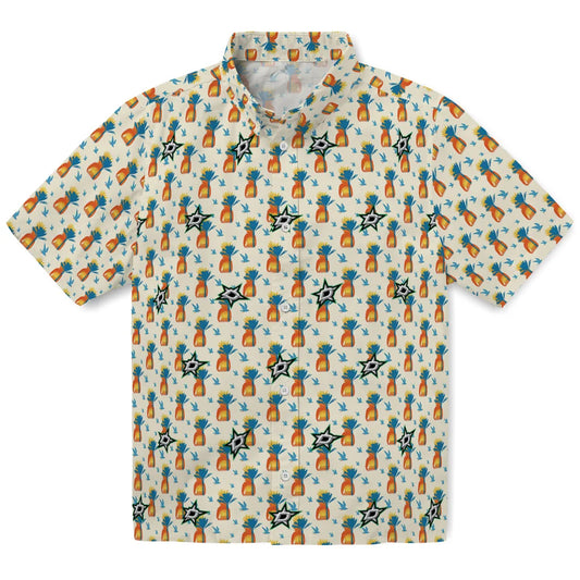 Dallas Stars Hawaiian Shirt - Pineapple Delight | Moonbestprint