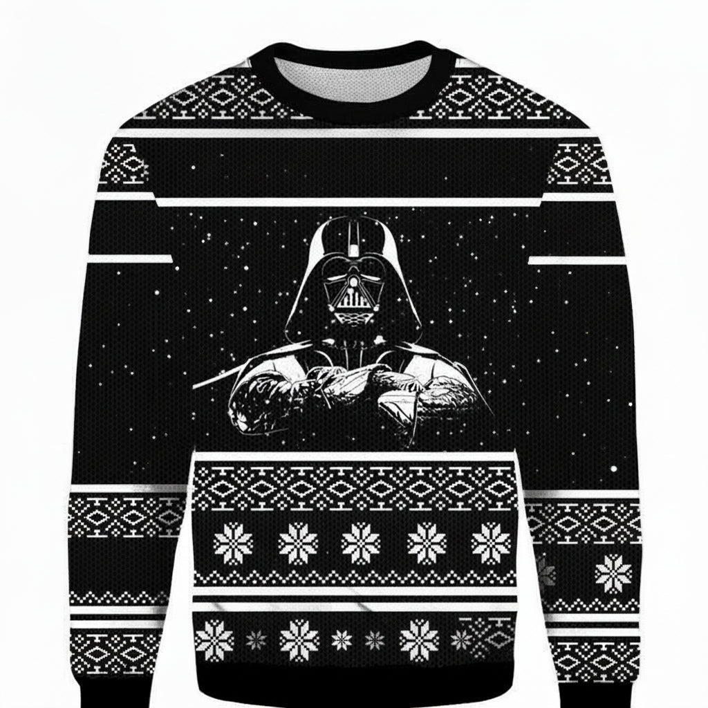 Darth Vader Star Wars I Find Your Lack of Cheer Disturbing Ugly 3D Christmas Sweater ? Usalast