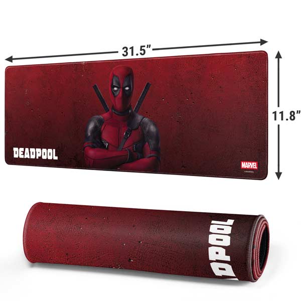 Marvel Deadpool Legacy Deadpool Red Poster Gaming Mouse Pad Moonbestprint