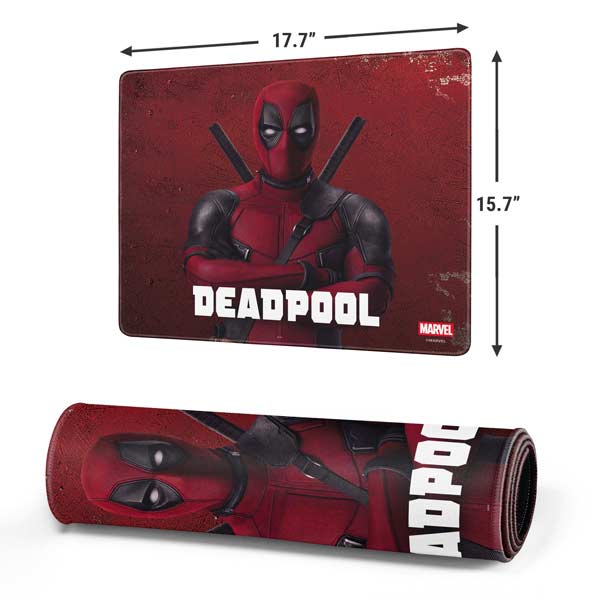 Marvel Deadpool Legacy Deadpool Red Poster Gaming Mouse Pad Moonbestprint