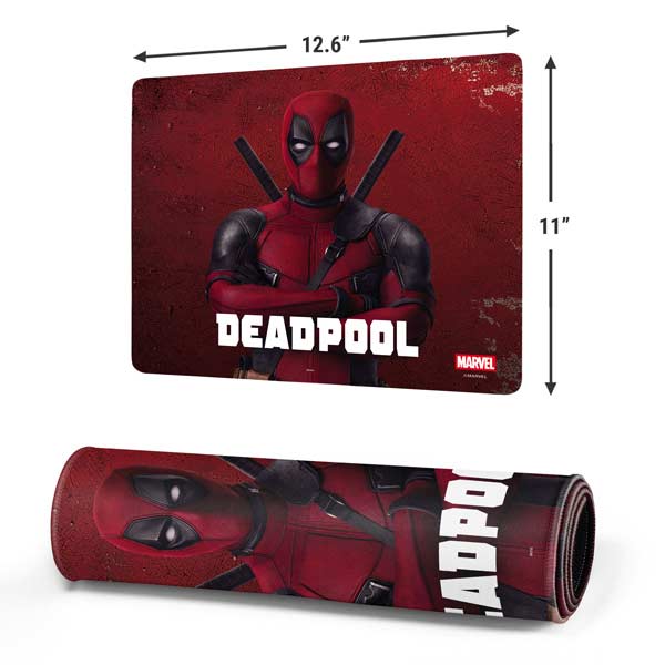 Marvel Deadpool Legacy Deadpool Red Poster Gaming Mouse Pad Moonbestprint