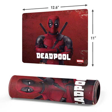 Marvel Deadpool Legacy Deadpool Red Poster Gaming Mouse Pad Moonbestprint