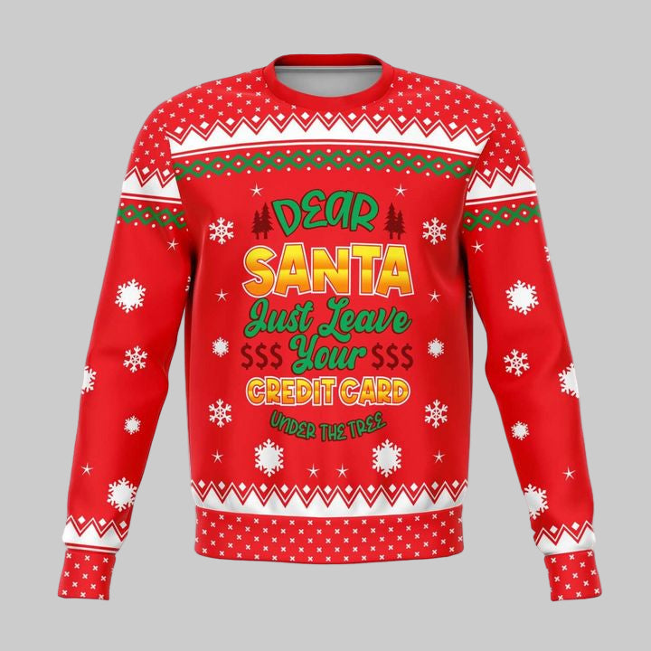 Dear Santa For For Meme 3d Ugly Christmas Sweater ? Usalast